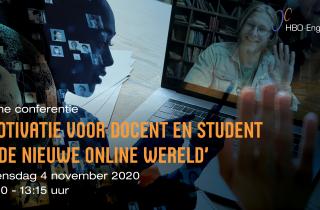 Conferentie 'Motivatie voor docent en student in de nieuwe online wereld'