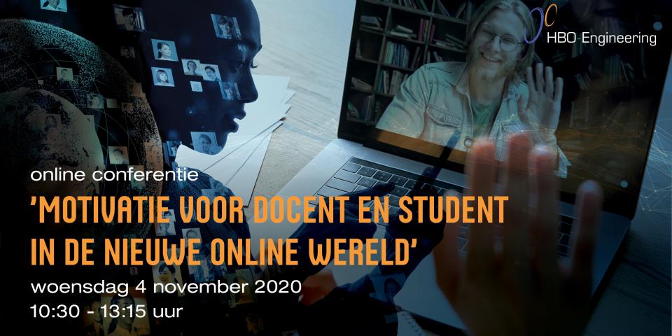 Conferentie 'Motivatie voor docent en student in de nieuwe online wereld'